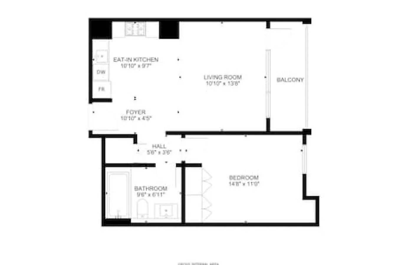 Vida Residences At Creek Beach - Calm One Bedroom Dubai Apartment